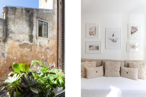 Posezení v ubytování one bedroom Cascais historic center Nomad Dreams N 3