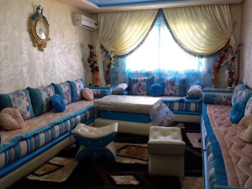 Posezení v ubytování Appartement D8 ARENA MARTIL