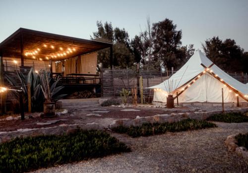 Κήπος έξω από το Nomada Glamping & Aguas Termales - San Miguel de Allende X NANTLI LIVING