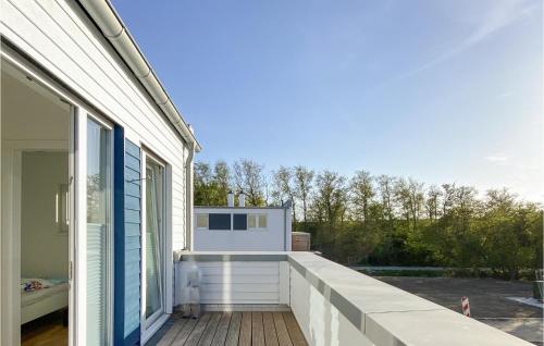 Balkón nebo terasa v ubytování Awesome Home In Tossens With Kitchen