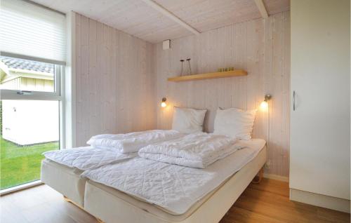 Ένα ή περισσότερα κρεβάτια σε δωμάτιο στο Holiday Home Chr Jacobsensvej Vi