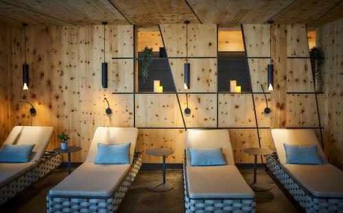 Zona de estar de Hotel Astrid - Ski In - Ski Out