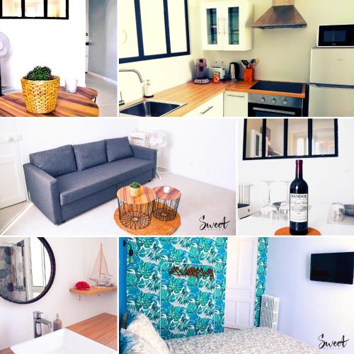 Photo de la galerie de l'établissement Netflix I Molotov I Lit 160x200 I Proche Gare et Centre ville I 39m2 I WIFI, à Toulon