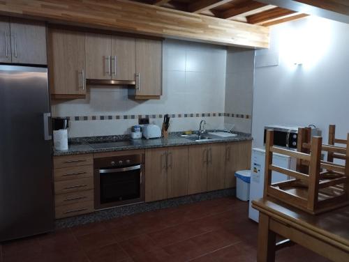 Kuchyň nebo kuchyňský kout v ubytování Casa San José