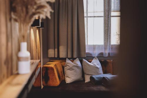 Χώρος καθιστικού στο POST POST Hotel - Alpine Boutique Hotel & Spa