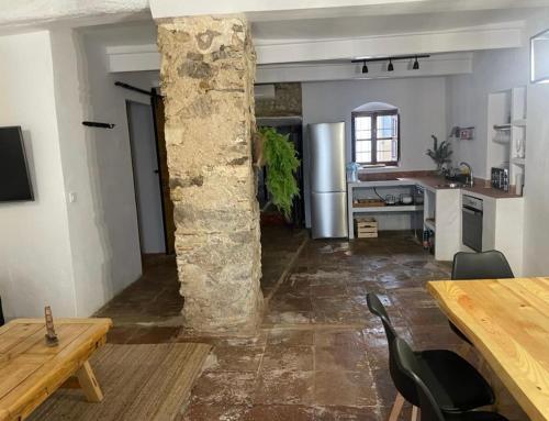 Η κουζίνα ή μικρή κουζίνα στο Casa Lucas