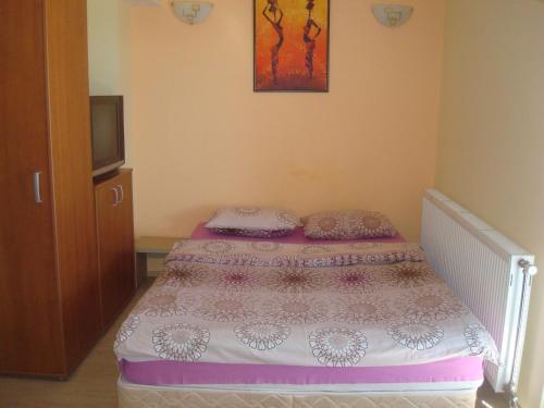 Postel nebo postele na pokoji v ubytování Linda