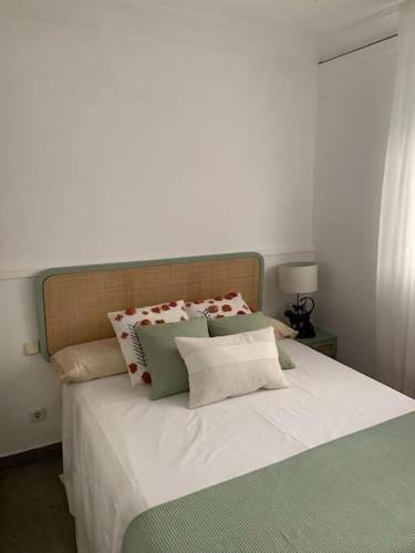 Postel nebo postele na pokoji v ubytování Coqueto apartamento en Chamberí EGU