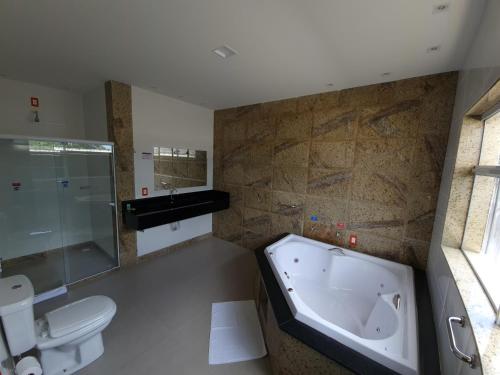 Ванная комната в HOTEL BRASIL