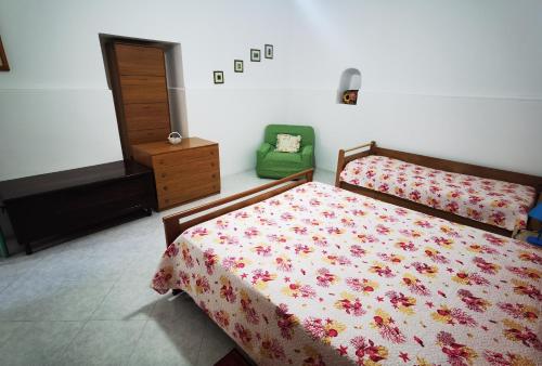 Cama o camas de una habitación en Casa Assuntina