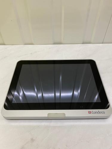 a tablet computer sitting on top of a counter at 3 Bedroom Home in East Ham in London