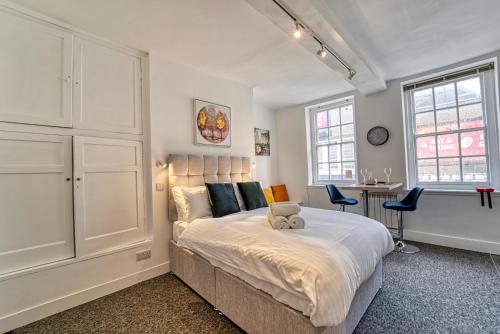 Posteľ alebo postele v izbe v ubytovaní Guest Homes - Hills Apartments