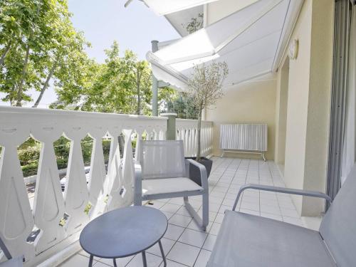 Appartement T2 à Arcachon, proche plage, avec balcon, rénové, dans quartier calme et verdoyant