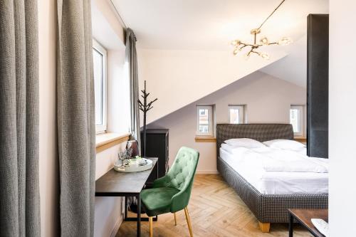 Voodi või voodid majutusasutuse Adler Aparthotel toas