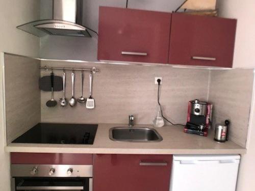 Appartement T3 face à la mer avec terrasse panoramique et parking privé - Le Barcarès