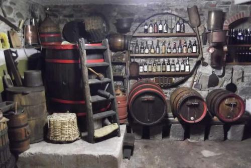 a room filled with lots of different types of equipment at I Chechin - HOMY 5 TERRE in Volastra