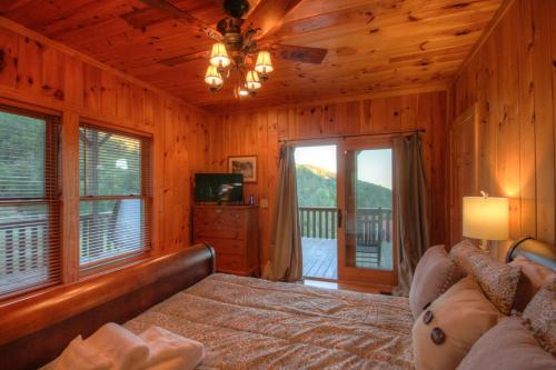 Ένα ή περισσότερα κρεβάτια σε δωμάτιο στο Blackberry Lodge