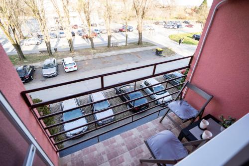Balkoni atau teres di Apartman Valens Vinkovci
