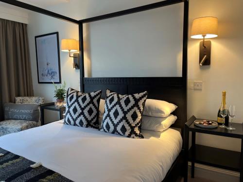 Hotel Wroxhamにあるベッド