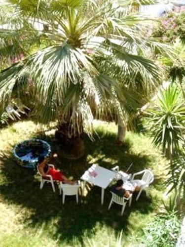 Сад в Pension Aretoussa