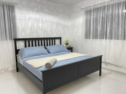 Postel nebo postele na pokoji v ubytování Elegante, céntrico y acogedor