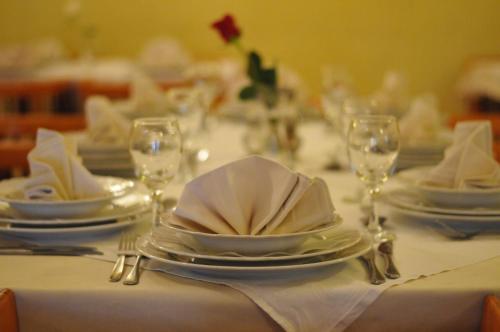 Hotel Galerijaにあるレストランまたは飲食店