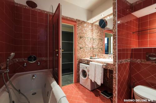 Un baño de Residence Sacchi Aparthotel