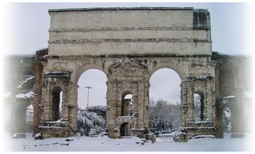 Gaia's Room B&B v zimě