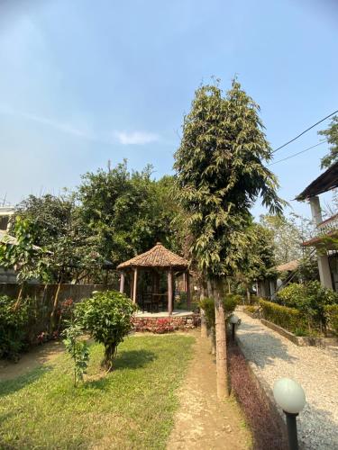 Zahrada ubytování Annapurna View Lodge