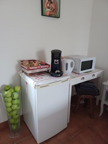 Η κουζίνα ή μικρή κουζίνα στο L'Auberge
