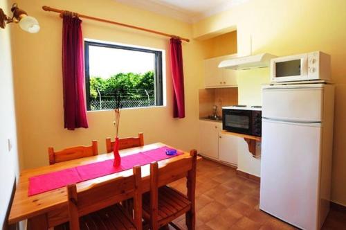 Kuchyň nebo kuchyňský kout v ubytování Apartments Corfu Sun Pool Side