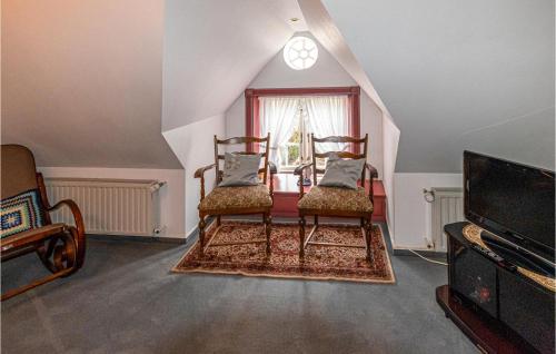 Ένα ή περισσότερα κρεβάτια σε δωμάτιο στο 2 Bedroom Cozy Apartment In Dagebüll