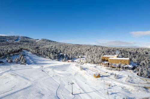 Duja Chalet Ski Center v zimě