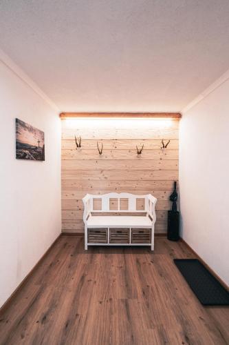 Ένα ή περισσότερα κρεβάτια σε δωμάτιο στο Appartement Reichholf