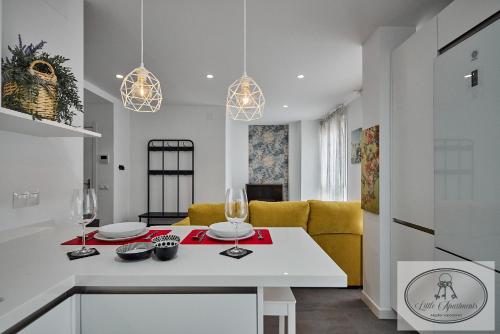Postel nebo postele na pokoji v ubytování Apartamento Playa Recreo Little Apartments