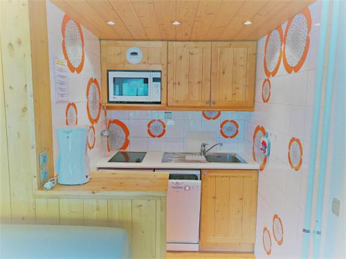 Tignes: Appartement 30m², 4 pers, balcon sud, wifi