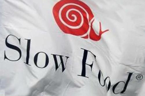 a close up of a sign with a red and white spiral at Al Campanaro b&b in Taurasi