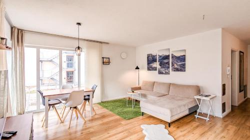 Χώρος καθιστικού στο Ferienwohnung Dahoam 2.0