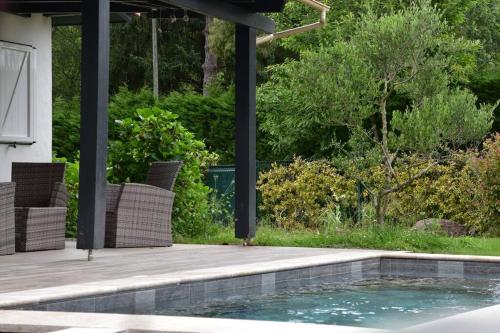 Πισίνα στο ή κοντά στο Small House with pool