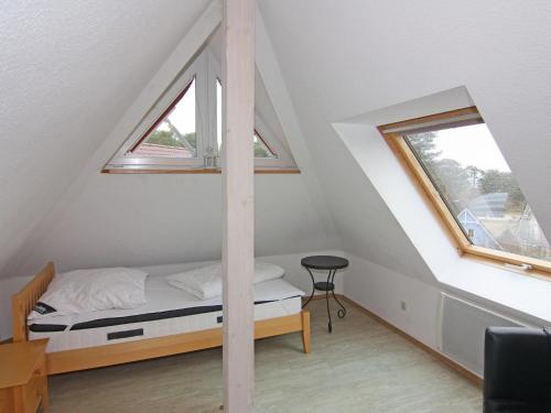 Voodi või voodid majutusasutuse Doppelhaushälfte Ostseehaus I in Trassenheide toas