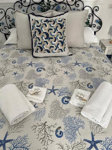 A seating area at Capri magic house on the beach