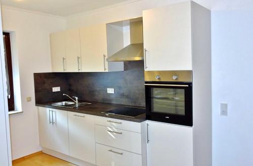 Dapur atau dapur kecil di Gästehaus Braun