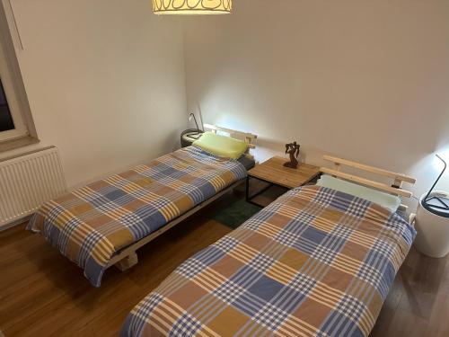 Letto o letti in una camera di Apartment II Am Jakobsweg