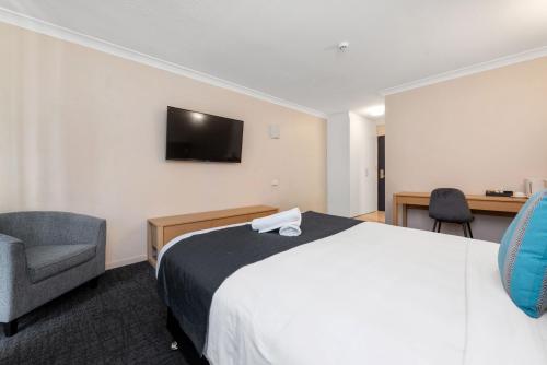 Postel nebo postele na pokoji v ubytování Alloggio Hamilton Brisbane Airport
