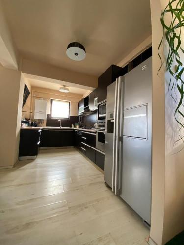 Η κουζίνα ή μικρή κουζίνα στο Penthouse City Centre