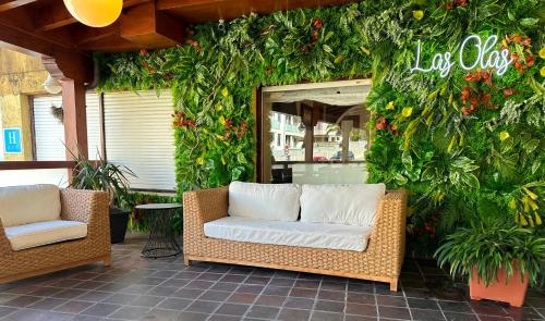Hotel Las Olasにあるシーティングエリア