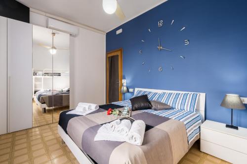 Posteľ alebo postele v izbe v ubytovaní Guest House Vecchi
