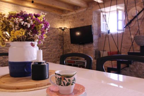 TV a/nebo společenská místnost v ubytování Mala House - Šolta Island