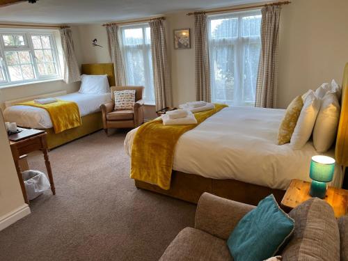 Katil atau katil-katil dalam bilik di The Coppleridge Inn