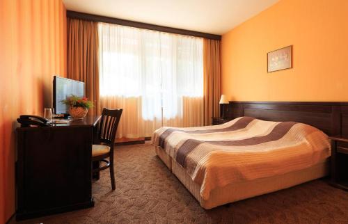 Katil atau katil-katil dalam bilik di Hotel Izvora - Garden Retreat